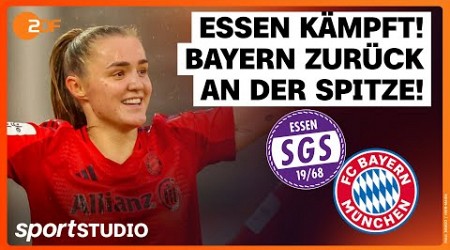 SGS Essen – FC Bayern München | Frauen-Bundesliga, 11. Spieltag Saison 2024/25 | sportstudio