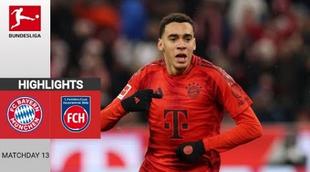 Bayern München - FC Heidenheim | 4:2 | Zusammenfassung | Bundesliga 2024-25 | bayern heidenheim