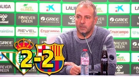 Rueda prensa HANSI FLICK: REAL BETIS 2-2 FC BARCELONA