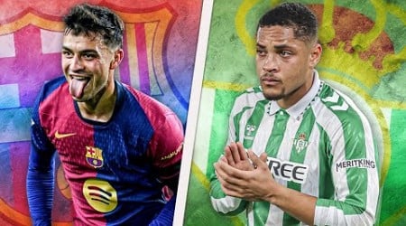 REAL BETIS VS BARCELONA LIVE WATCHALONG!!