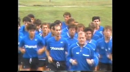 Dagli archivi di Telebelluno: il ritiro della Sampdoria in Nevegal nel 1984 con Vialli e Beccalossi