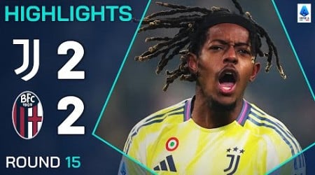 JUVENTUS-BOLOGNA 2-2 | HIGHLIGHTS | Koopmeiners and Mbangula Come to Juve’s Rescue | Serie A 2024/25