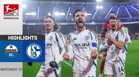 SC Paderborn - Schalke 04 | 2:4 | Zusammenfassung | 2. Bundesliga 2024-25 | paderborn schalke