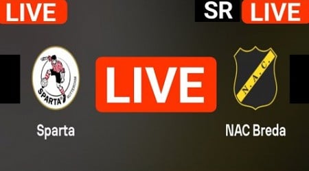 Sparta Rotterdam vs NAC Breda live match today score updates | Eredivisie live score