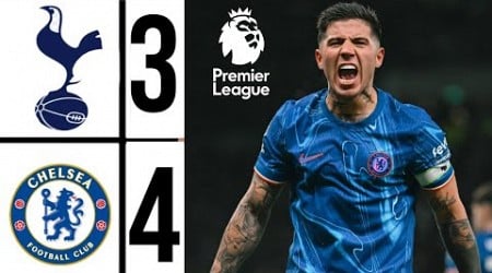 CHELSEA vs TOTTENHAM (4-3) Premier League all Goals and Extended Highlights 2025