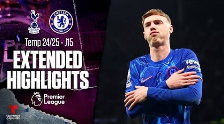 Tottenham vs. Chelsea | Highlights Premier League | Jornada 15 | Telemundo Deportes