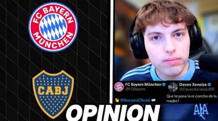 DAVOO XENEIZE OPINA Del CRUCE BOCA JUNIORS Vs BAYERN MÚNICH | MUNDIAL De CLUBES 2025