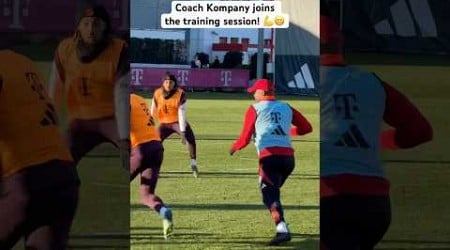 Coach Kompany has not forgotten anything! 