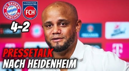 Pressetalk nach dem 4:2-Heimsieg gegen Heidenheim | Bundesliga