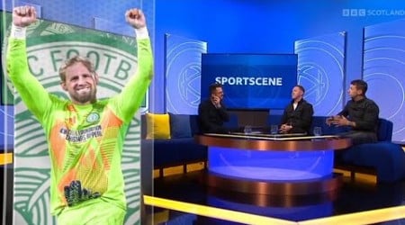 BBC Sportscene Analyse Celtic 3-0 Win Over Hibs / Outstanding Kasper Schmeichel