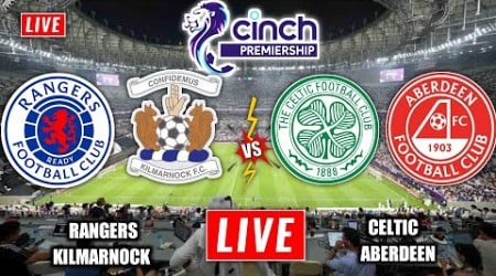 Rangers vs Kilmarnock | Scottish Premiership | Aberdeen vs Celtic