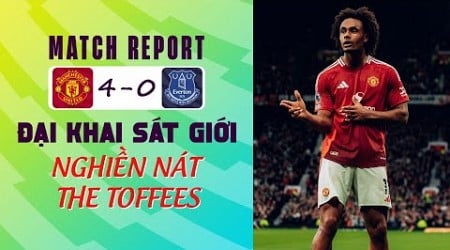 MAN UTD 4–0 EVERTON: ZIRKZEE &amp; RASHFORD “ĐẠI KHAI SÁT GIỚI”, QUỶ ĐỎ NGHIỀN NÁT THE TOFFEES TẠI OTF