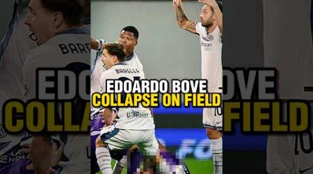 EDOARDO BOVE Collapses during Fiorentina vs. Inter Milan Match 