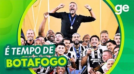 BOTAFOGO É TRICAMPEÃO DO BRASILEIRÃO! VEJA A FESTA DO TÍTULO! | ge.globo