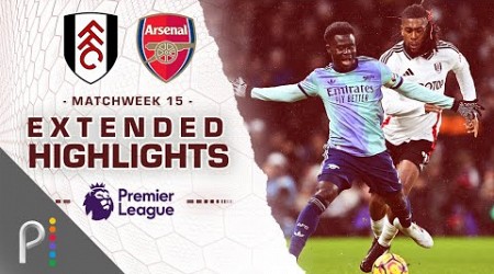 Fulham v. Arsenal | PREMIER LEAGUE HIGHLIGHTS | 12/8/2024 | NBC Sports