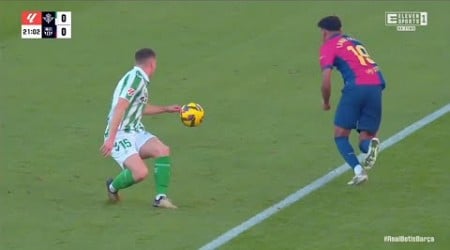 Lamine yamal vs Real Betis | Away la Liga 2024/25