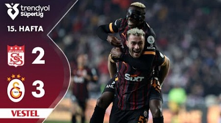 Vestel | Sivasspor (2-3) Galatasaray - Highlights/Özet | Trendyol Süper Lig - 2024/25