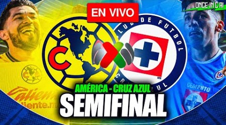 ASÍ FUE EL EMPATE ENTRE AMÉRICA Y CRUZ AZUL en la SEMIFINAL DE IDA ¡LIGA MX APERTURA 2024!