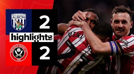 West Bromich Albion 2-2 Sheffield United | EFL Championship highlights