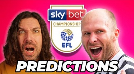 Championship SCORE PREDICTIONS - Round 20