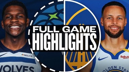 TIMBERWOLVES at WARRIORS | FULL GAME HIGHLIGHTS | December 6, 2024