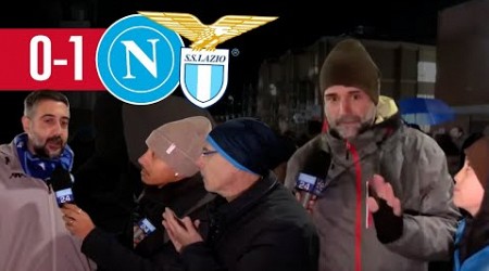 Napoli Lazio 0-1: CONTE PERDE il 1º posto 