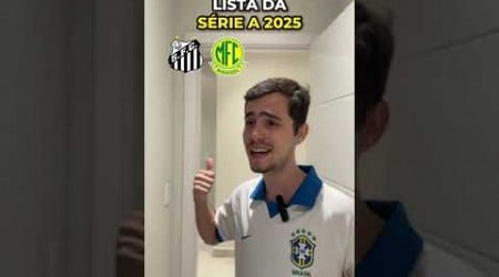 Série A 2025 #shorts #santos #brasileirão