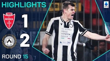 MONZA-UDINESE 1-2 | HIGHLIGHTS | Lucca and Bijol Fire Udinese Back to Winning Ways | Serie A 2024/25