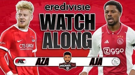 AZ 2-1 Ajax Live | Eredivisie | Watch Along