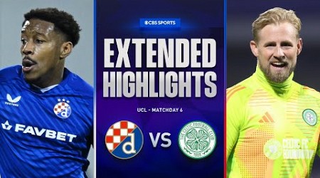 Dinamo Zagreb vs. Celtic: Extended Highlights | UCL League Phase MD 6 | CBS Sports Golazo