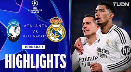 HIGHLIGHTS - Atalanta vs Real Madrid | UEFA Champions League 24/25 | TUDN