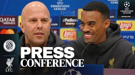 UEFA Champions League Press Conference: Arne Slot &amp; Ryan Gravenberch | Girona vs Liverpool