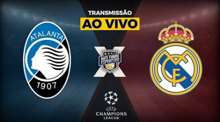 ATALANTA 2 X 3 REAL MADRID AO VIVO - 6ª RODADA CHAMPIONS LEAGUE AO VIVO - 10/12/2024