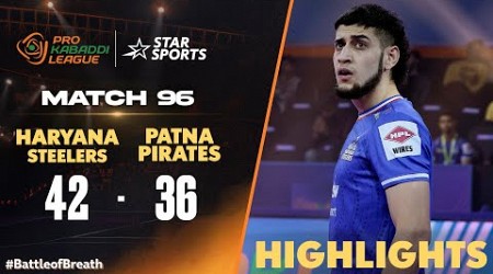 #HaryanaSteelers claims the win over #PatnaPirates! | #ProKabaddiOnStar HIGHLIGHTS