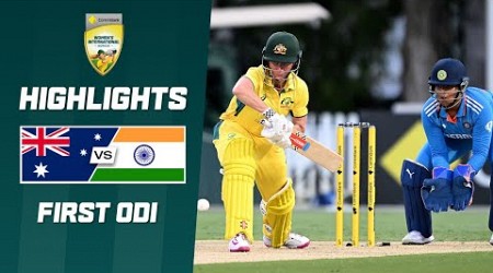 Australia v India 2024-25 | First ODI