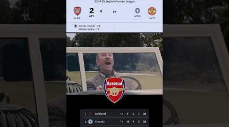 Premier League 24/25 Matchday Arsenal FC vs Manchester United 2-0 and Manchester City Comeback