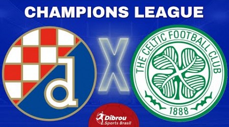 DINAMO ZAGREB X CELTIC AO VIVO CHAMPIONS LEAGUE DIRETO DO ESTÁDIO | RODADA 6 - NARRAÇÃO