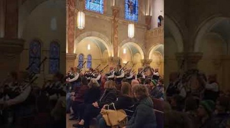 Celtic Nations Pipes and Drums at Holy Hill with the Hartland Community Band 2024