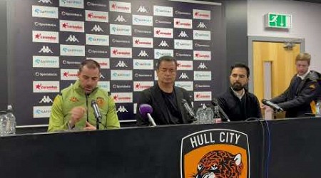 Ruben Selles arrives at Hull City as he outlines his vision