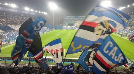 GRADINATA SUD SAMPDORIA IN TRASFERTA CONTRO IL SASSUOLO 