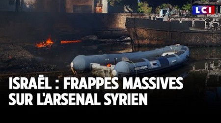 Israël : frappes massives sur l&#39;arsenal syrien｜LCI