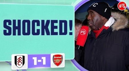 SHOCKED! (Robbie) | Arsenal 1-1 Fulham