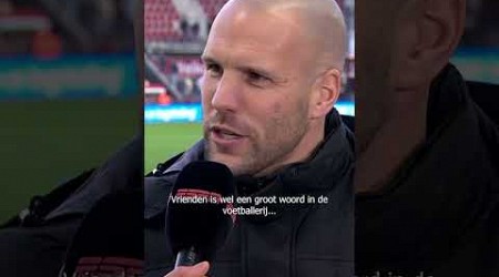 Ron Vlaar had soms moeite met Wout Weghorst tijdens hun periode bij AZ 