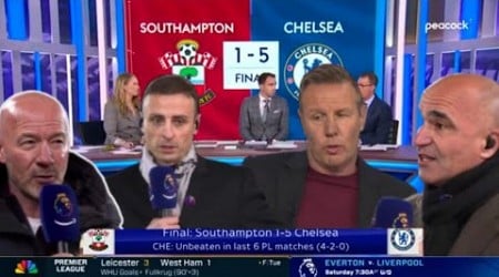 SOUTHAMPTON VS CHELSEA 1-5 | MARESCA&#39;S MASTERCLASS! BERBATOV, SHEARER &amp; MARTINEZ BREAKDOWN