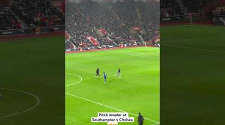 A pitch invader at #Southampton v #Chelsea in the #premierLeague #Football #EPL #CFC #Fail #funny