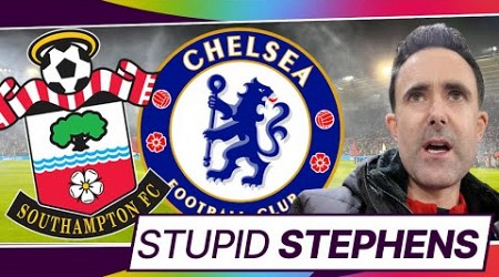 Saints Captain Sent Off AGAIN! Fans Furious as Chelsea Crush Southampton