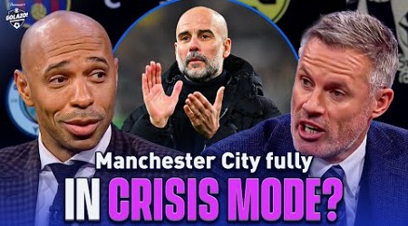 Thierry Henry &amp; Jamie Carragher react to Manchester City&#39;s CRISIS | UCL Today | CBS Sports Golazo