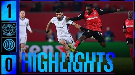 DEFEAT IN LEVERKUSEN | LEVERKUSEN 1-0 INTER | HIGHLIGHTS | UCL 24/25 ⚫