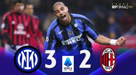 Inter 3 x 2 Milan (Adriano&#39;s show) ● Serie A 2005/06 Extended Goals &amp; Highlights ᴴᴰ