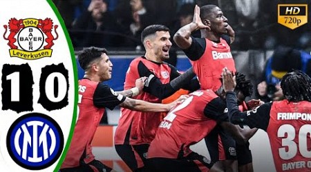 Bayer Leverkusen vs Inter Milan 1-0 Extended Highlights All Goals 2024